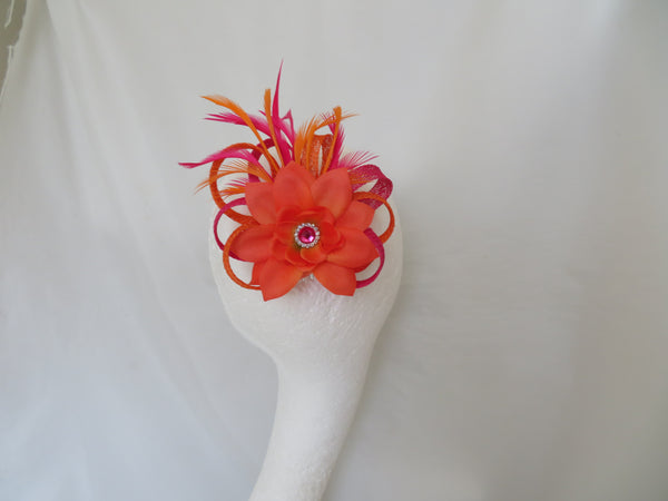 Cerise Pink & Orange Roxi
