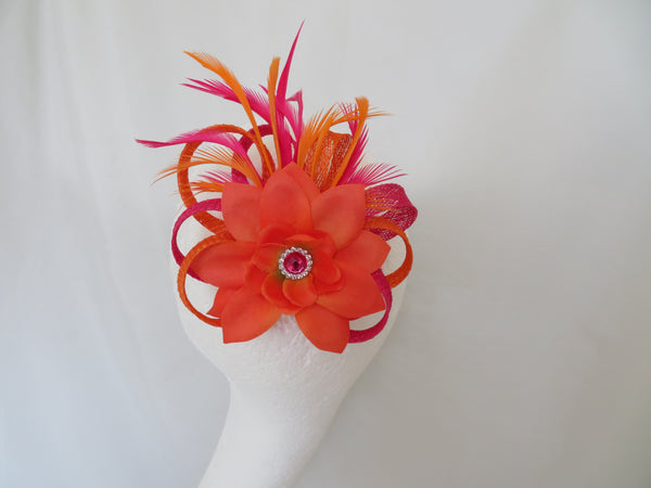 Cerise Pink & Orange Roxi