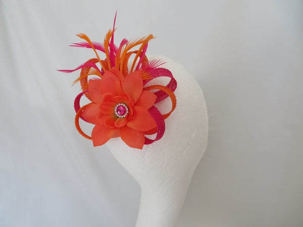 Cerise Pink & Orange Roxi