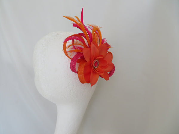 Cerise Pink & Orange Roxi
