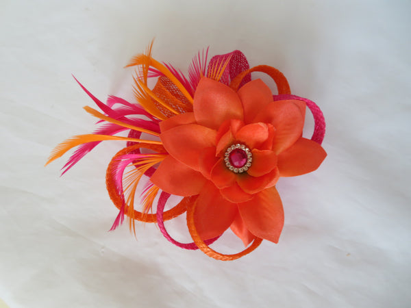 Cerise Pink & Orange Roxi