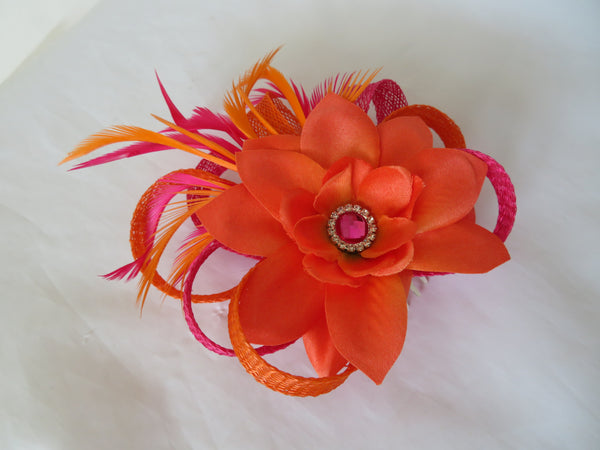 Cerise Pink & Orange Roxi