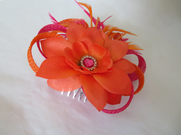 Cerise Pink & Orange Roxi