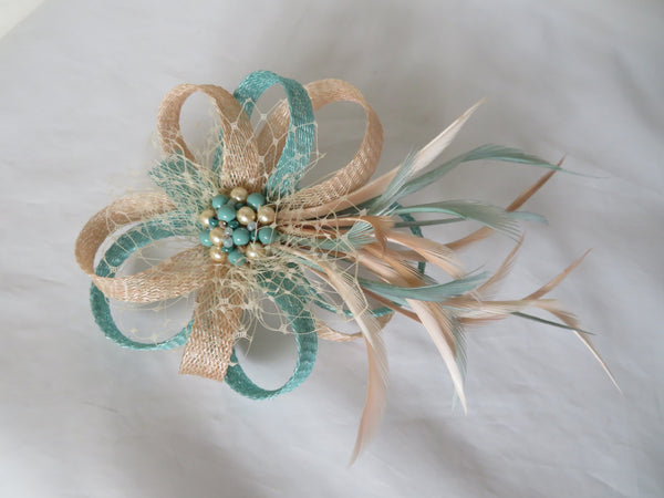 Sea Green & Beige Roxi