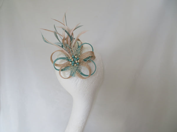 Sea Green & Beige Roxi