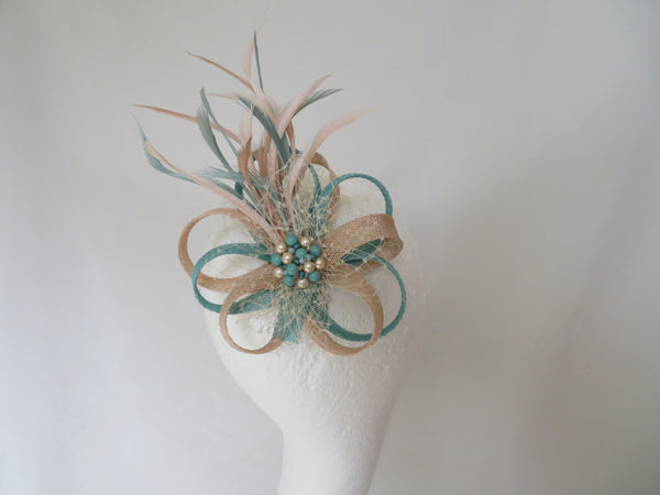 Sea Green & Beige Roxi