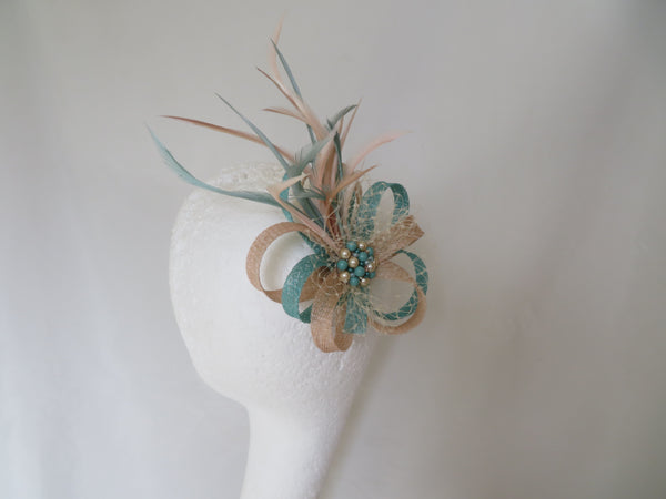 Sea Green & Beige Roxi