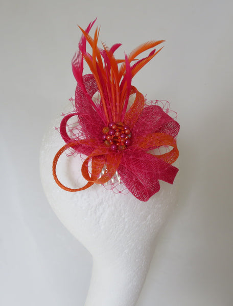 Cerise Pink & Orange Roxi