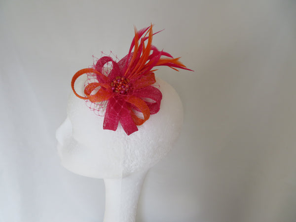 Cerise Pink & Orange Roxi