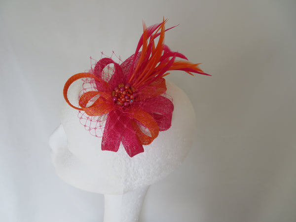 Cerise Pink & Orange Roxi