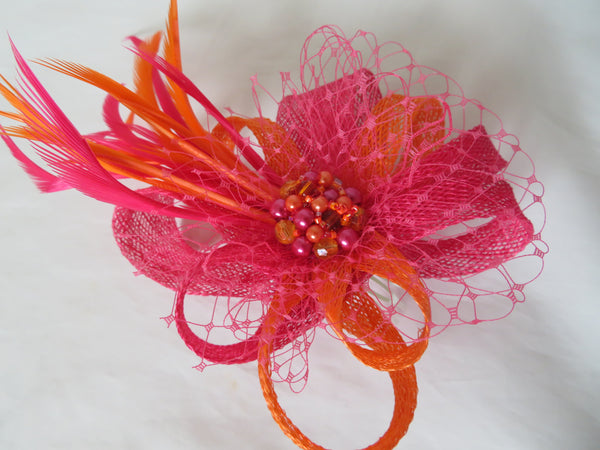 Cerise Pink & Orange Roxi