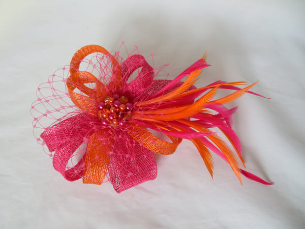 Cerise Pink & Orange Roxi