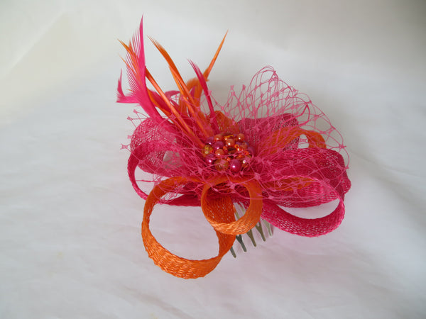 Cerise Pink & Orange Roxi