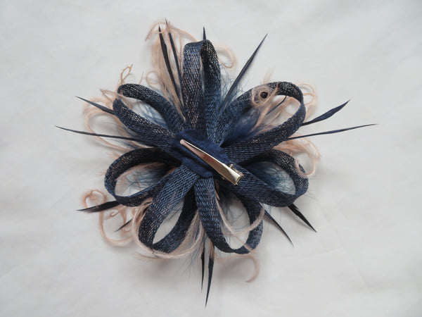 Navy Blue & Nude Lilylou
