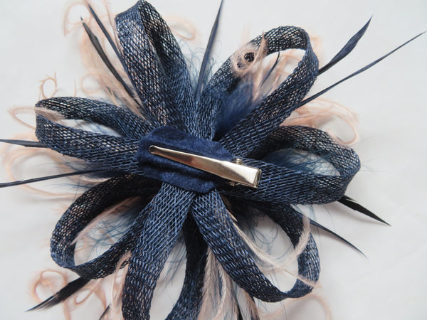 Navy Blue & Nude Lilylou