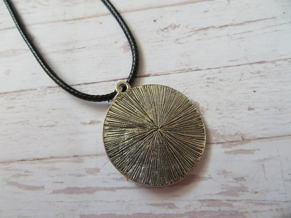 Sun, Moon & Stars Pendant Choker Necklace