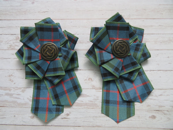 Large Flower of Scotland Celtic Brooch