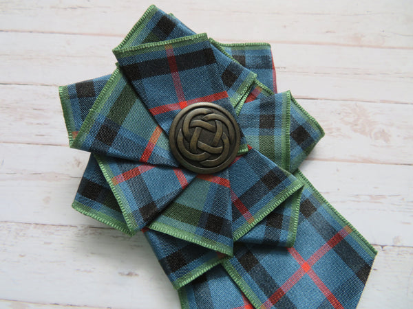 Large Flower of Scotland Celtic Brooch