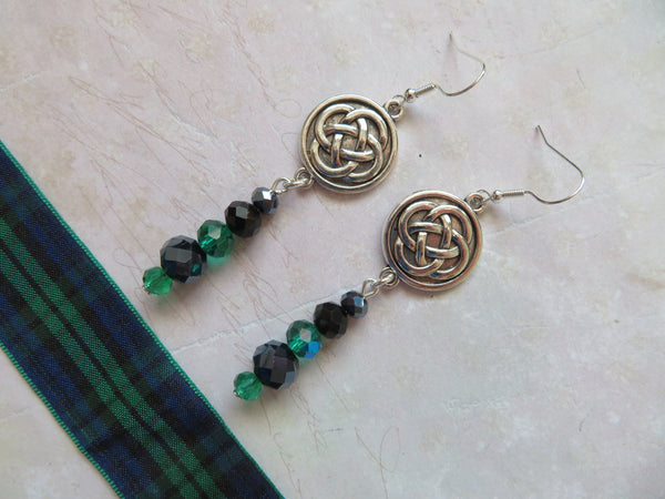 Highland Whispers Celtic Knot Earrings