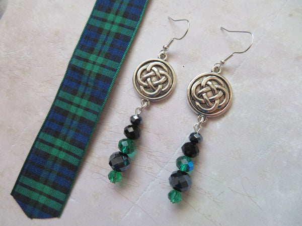 Highland Whispers Celtic Knot Earrings