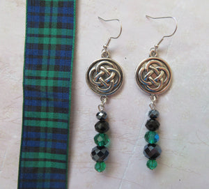 Highland Whispers Celtic Knot Earrings