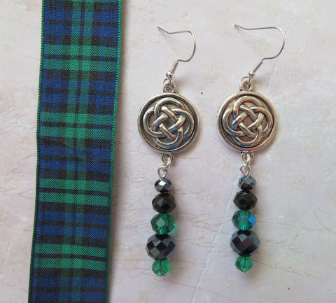 Highland Whispers Celtic Knot Earrings