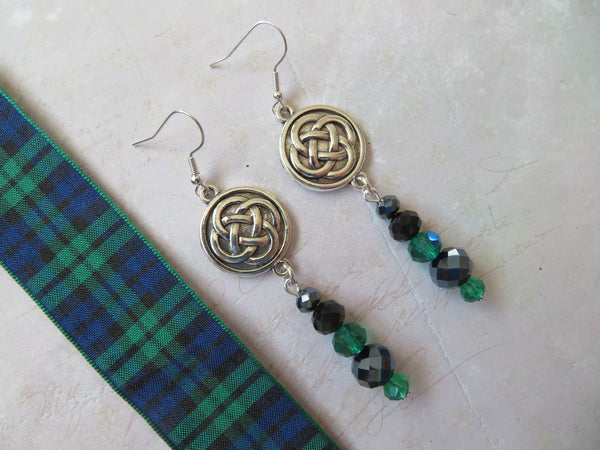 Highland Whispers Celtic Knot Earrings