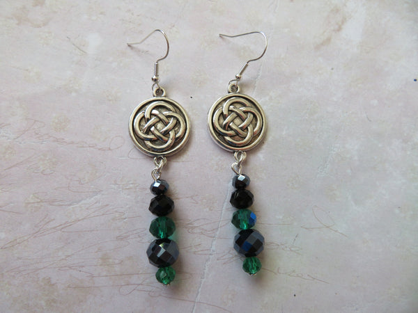 Highland Whispers Celtic Knot Earrings