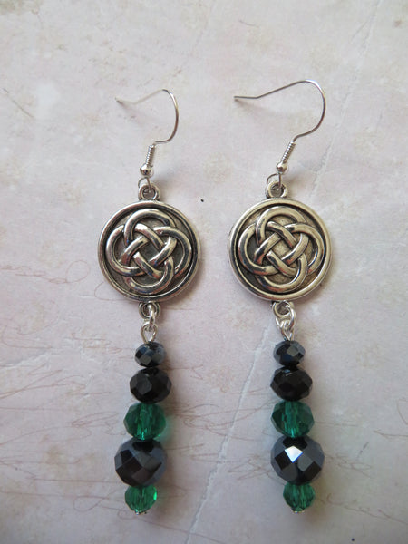 Highland Whispers Celtic Knot Earrings
