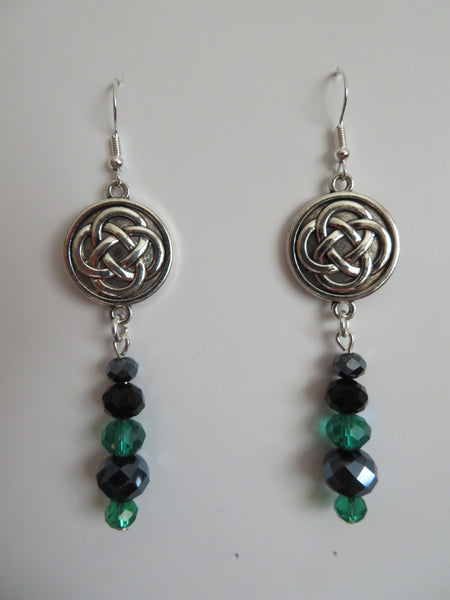 Highland Whispers Celtic Knot Earrings