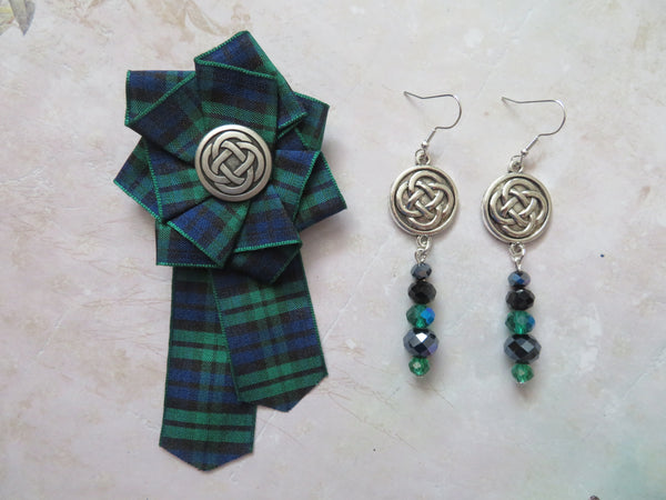 Highland Whispers Celtic Knot Earrings