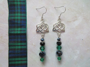 Highland Whispers Triquetra Knot Earrings
