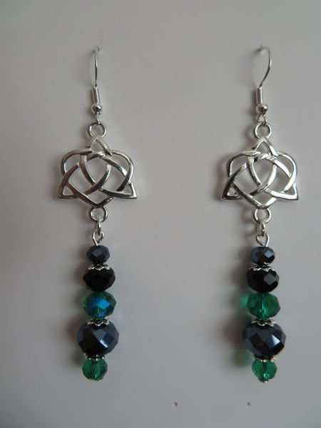 Highland Whispers Triquetra Knot Earrings