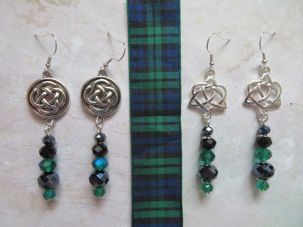 Highland Whispers Celtic Knot Earrings
