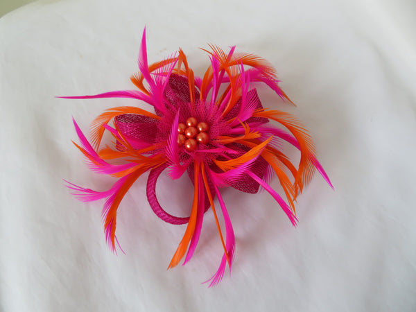 Raspberry Magenta Pink and Orange Mini Lily