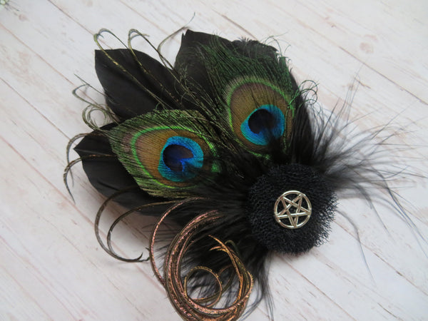 Black & Silver Little Witchy Clip