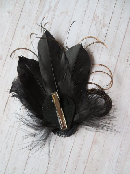 Black & Silver Little Witchy Clip