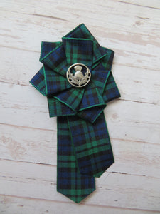Black Watch Thistle Brooch