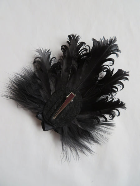 Black Olivia Hair Clip