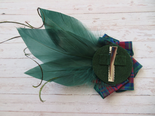 Lindsay Tartan Hat Clip