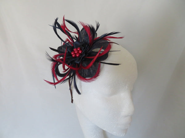 Navy & Burgundy Mini Lily