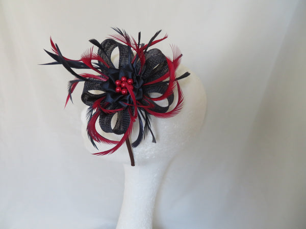 Navy & Burgundy Mini Lily