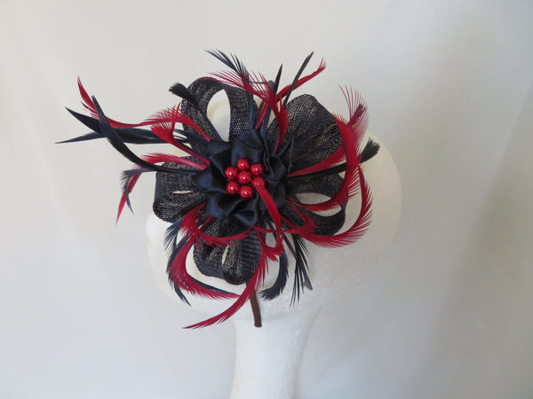 Navy & Burgundy Mini Lily