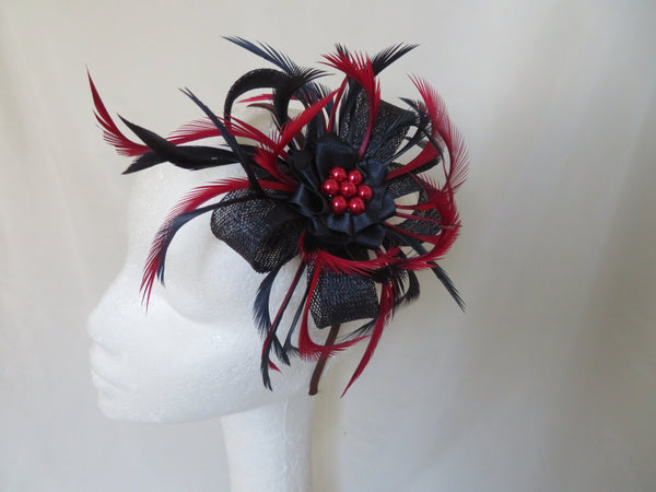 Navy & Burgundy Mini Lily