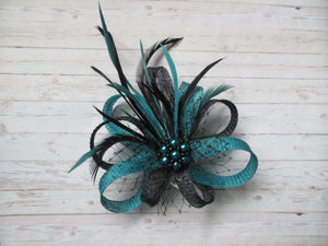 Teal & Black Winter Jewels Roxi