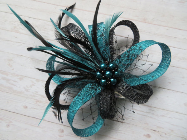 Teal & Black Winter Jewels Roxi