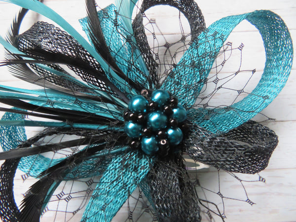 Teal & Black Winter Jewels Roxi