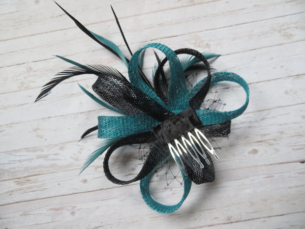 Teal & Black Winter Jewels Roxi