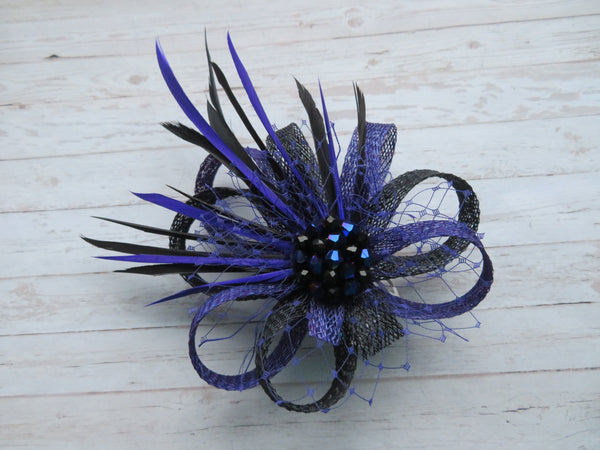 Purple & Black Winter Jewels Roxi