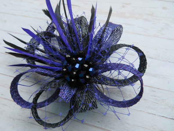 Purple & Black Winter Jewels Roxi